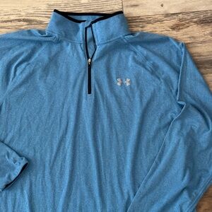 Under Armour Men's UA Tech Half-Zip Pullover Sweatshirt XXL Turquoise